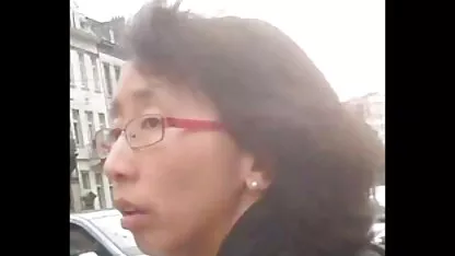 Vovó vídeo de pornô mulher velha loira sopra bawdy na varanda